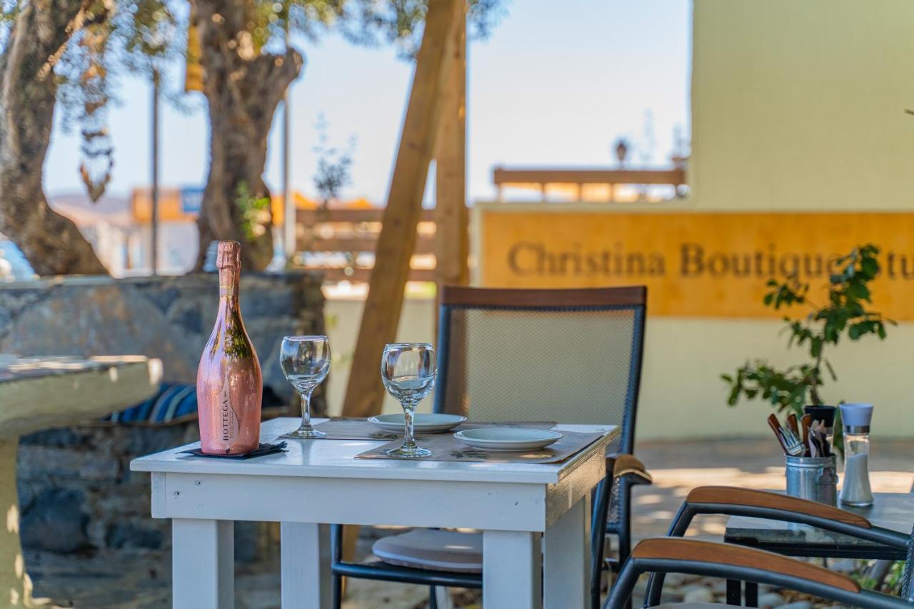 Christina Boutique Studios Elounda Dış mekan fotoğraf